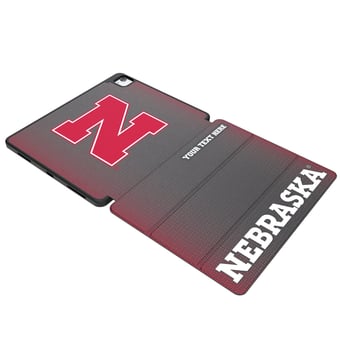 Keyscaper Nebraska Huskers Personalized Linen iPad Tablet Case
