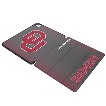 Keyscaper Oklahoma Sooners Personalized Linen iPad Tablet Case