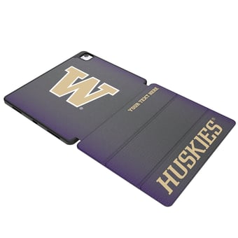 Keyscaper Washington Huskies Personalized Linen iPad Tablet Case