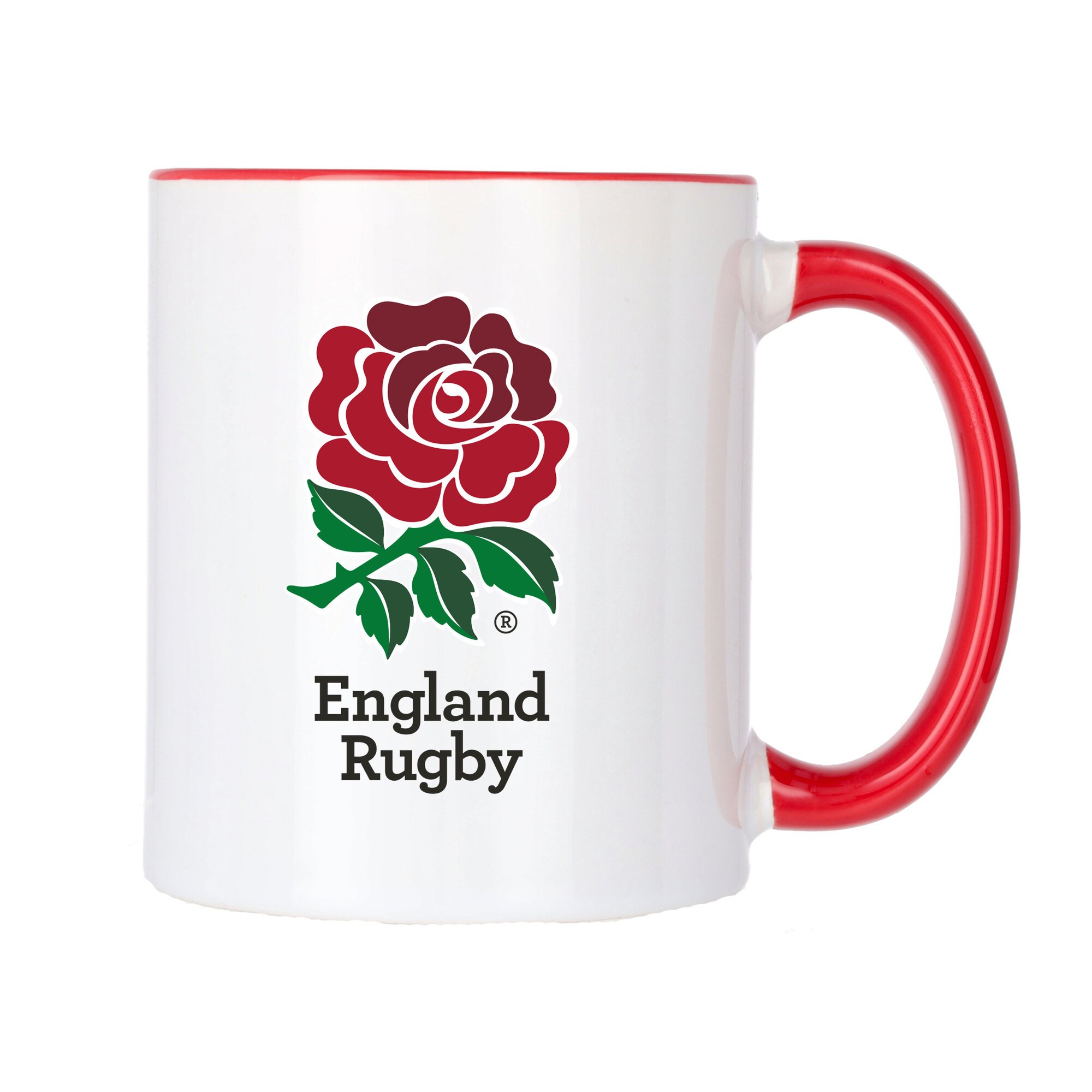 Tazza da caffè con interno colorato England Rugby - 11 oz