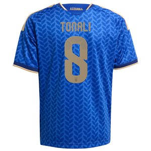 Maillot Domicile Italie adidas 2026 - Enfant avec flocage Tonali 8, vue 4