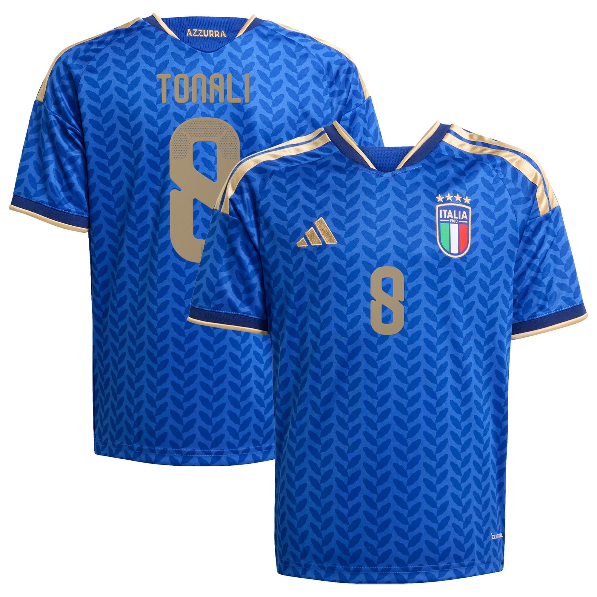 Maillot Domicile Italie adidas 2026 - Enfant avec flocage Tonali 8