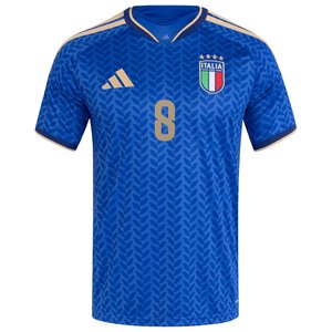 Maillot Domicile Italie adidas 2026 avec flocage Tonali 8, vue 3