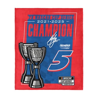 The Northwest Group Kyle Larson Two-Time NASCAR Cup Series Champion 50" x 60" Silk Touch Throw Blanket