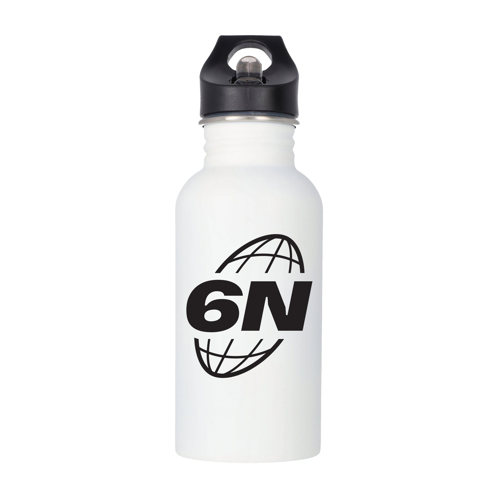 Borraccia in acciaio inossidabile Six Nations - 500 ml - Bianca