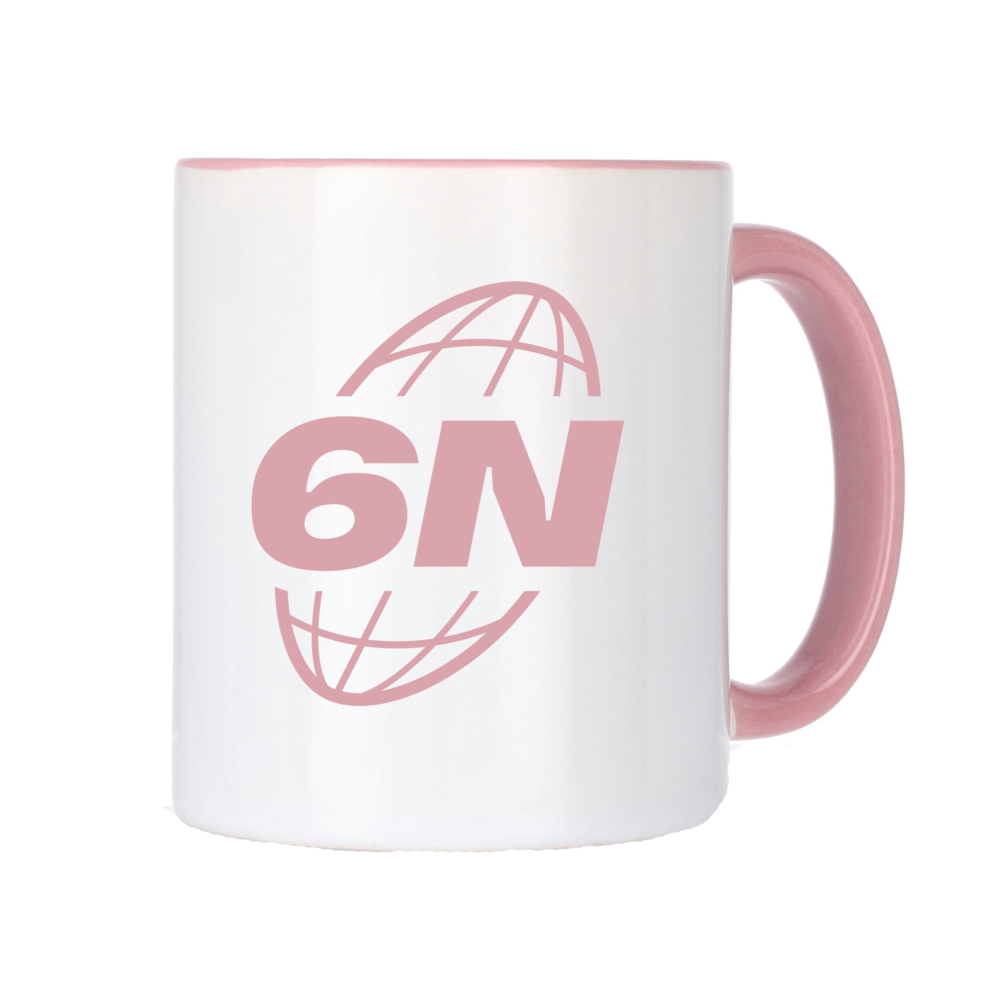 Tazza da caffè Six Nations - 315 ml - Rosa