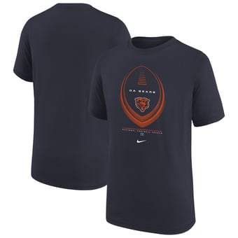 Youth Nike  Navy Chicago Bears Icon Legend Dri-FIT T-Shirt