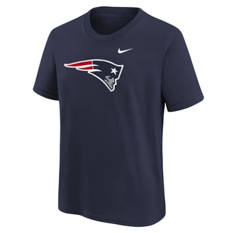Youth Nike  Navy New England Patriots Logo T-Shirt