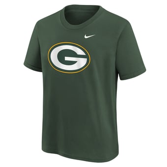 Youth Nike  Green Green Bay Packers Logo T-Shirt