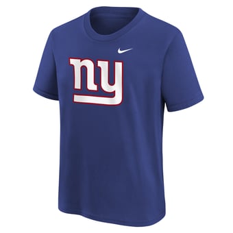 Youth Nike  Royal New York Giants Logo T-Shirt