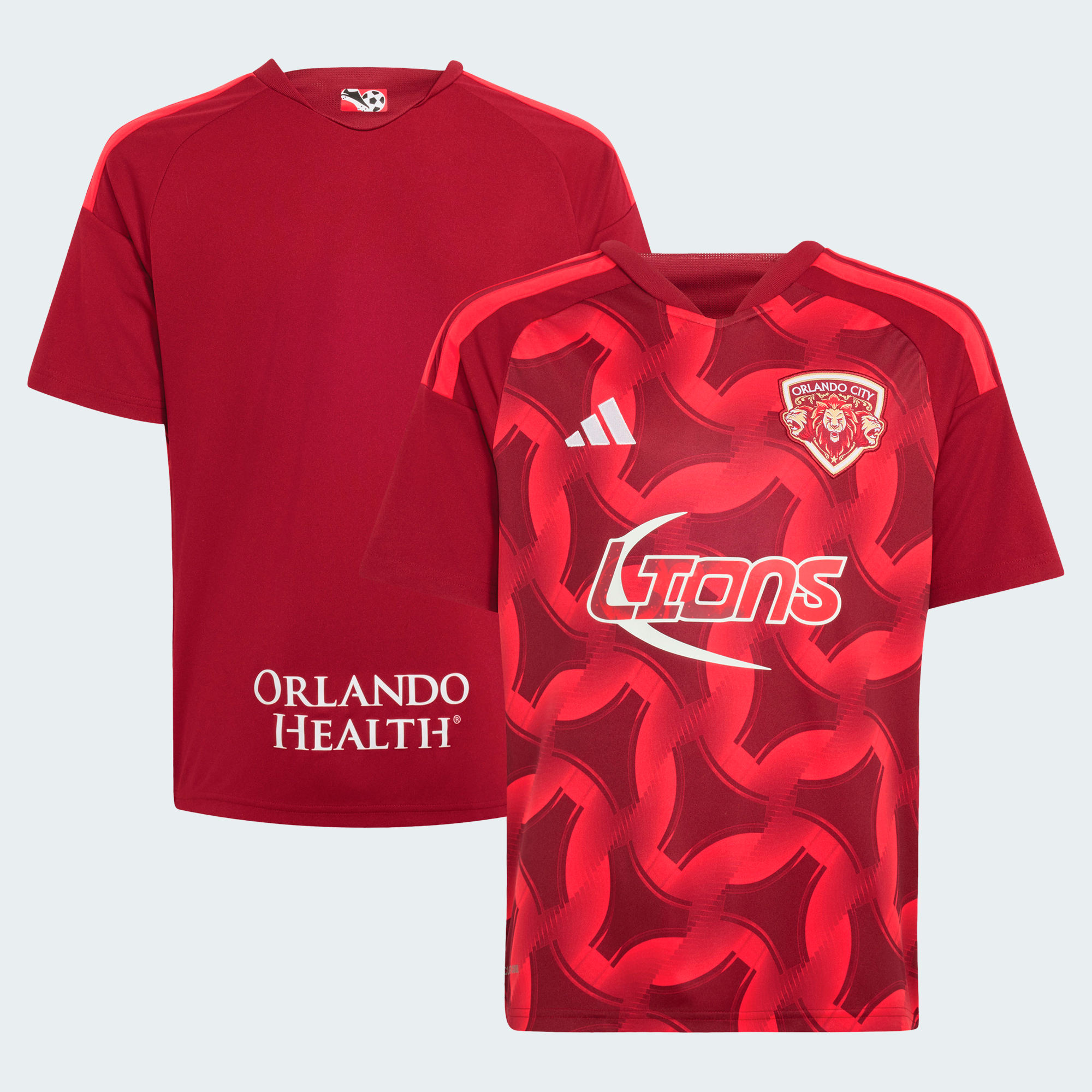 Youth adidas Red Orlando City SC 2026 Archive Replica Jersey