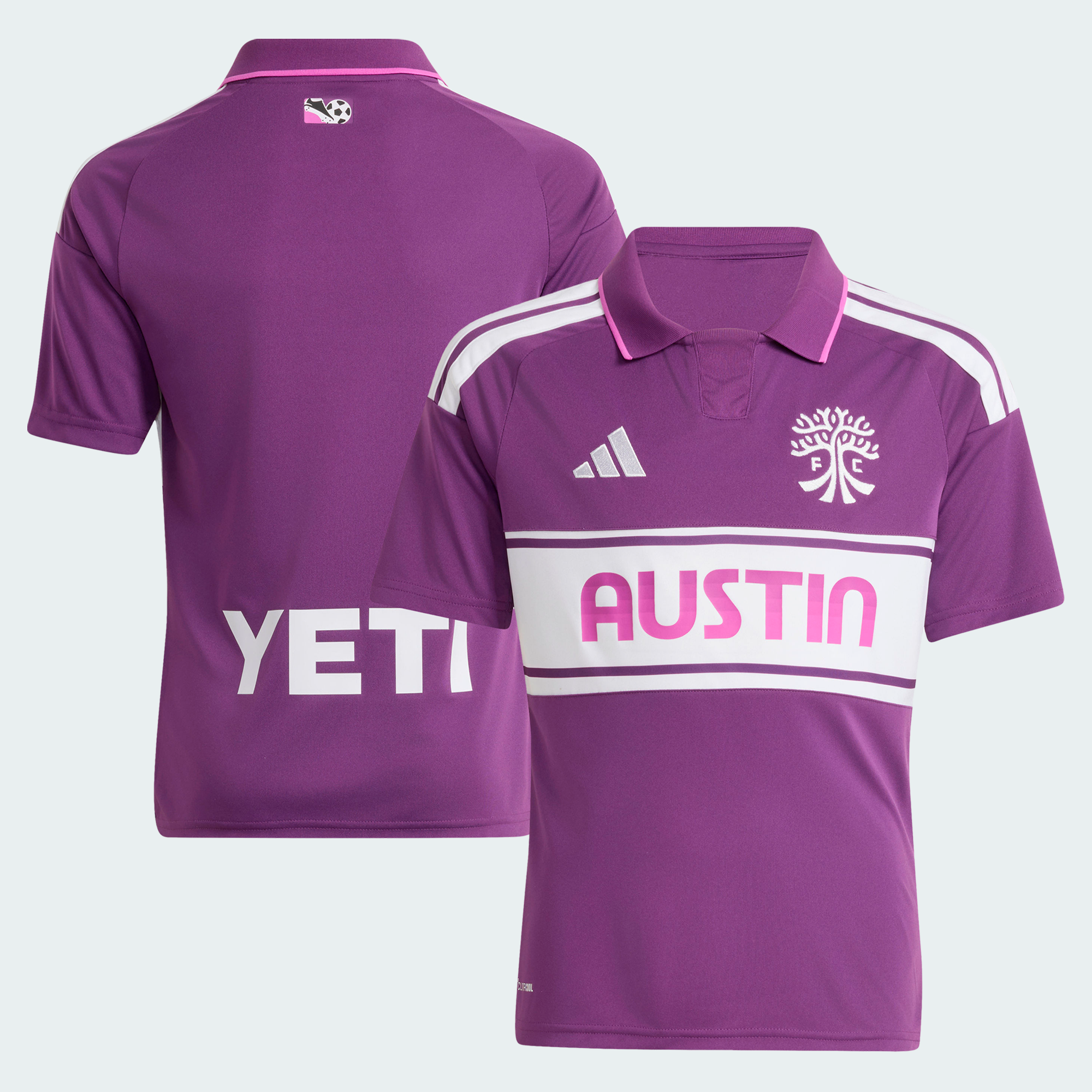 Youth adidas Purple Austin FC 2026 Archive Replica Jersey