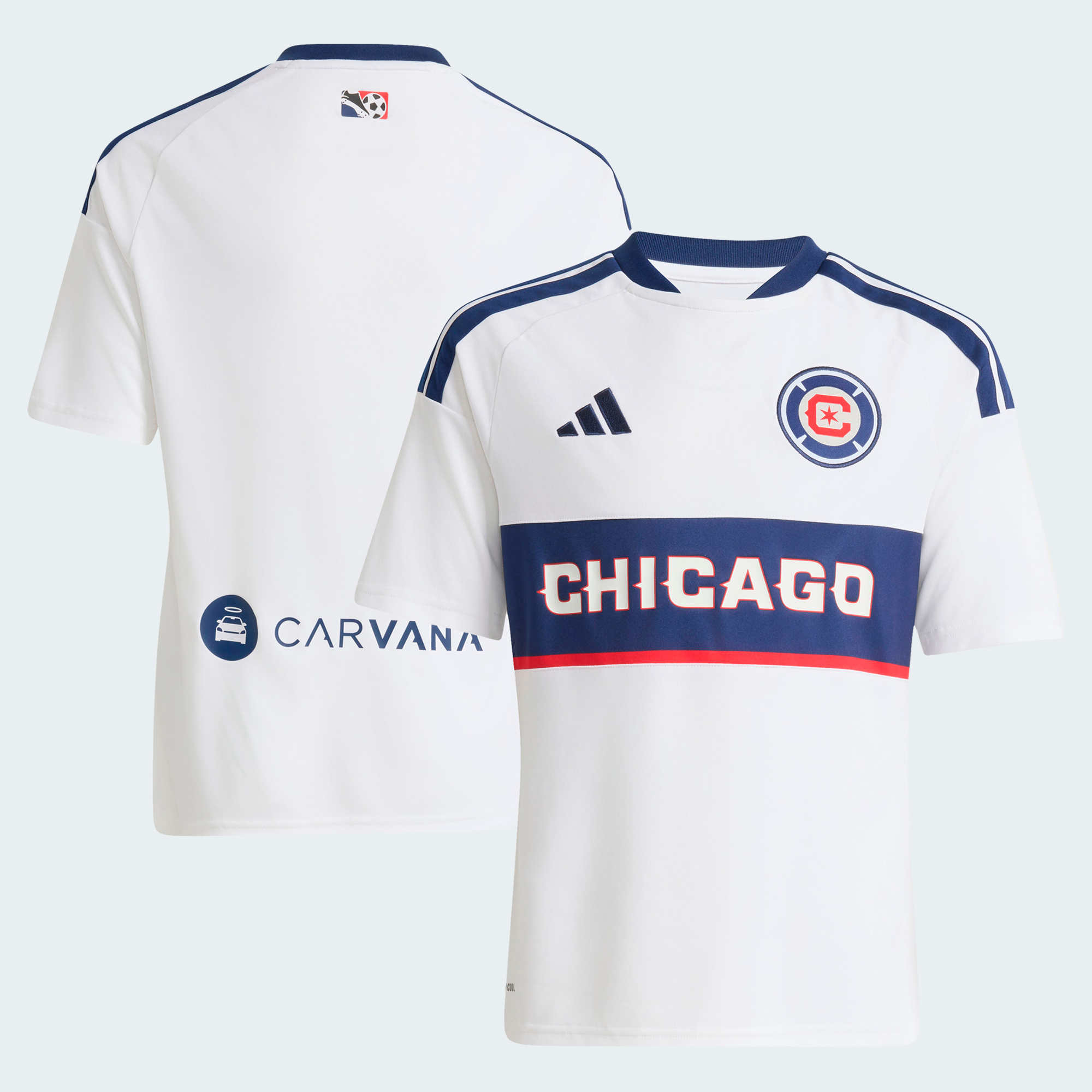 Youth adidas White Chicago Fire 2026 Archive Replica Jersey