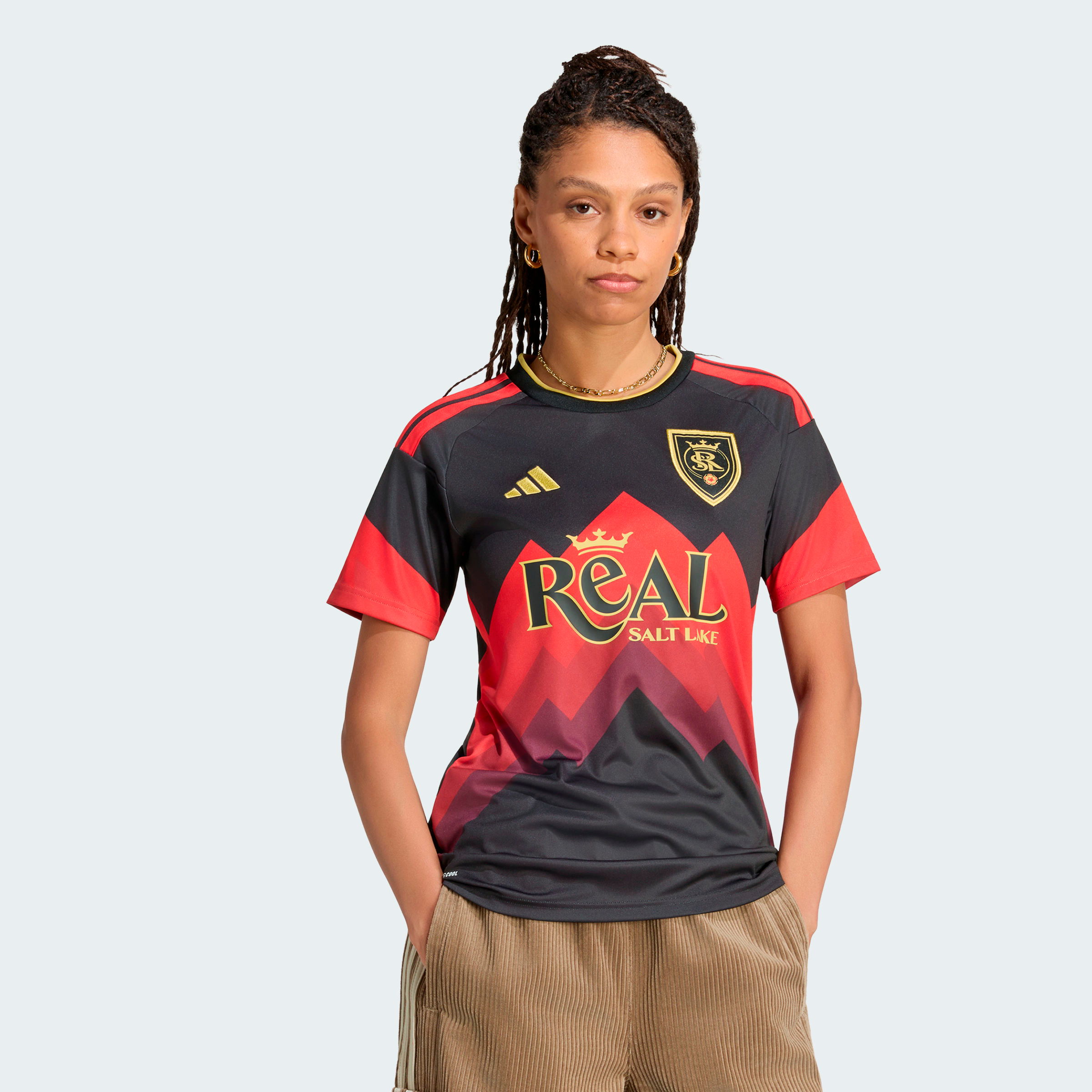 Women's adidas Black Real Salt Lake 2026 Archive Replica Jersey