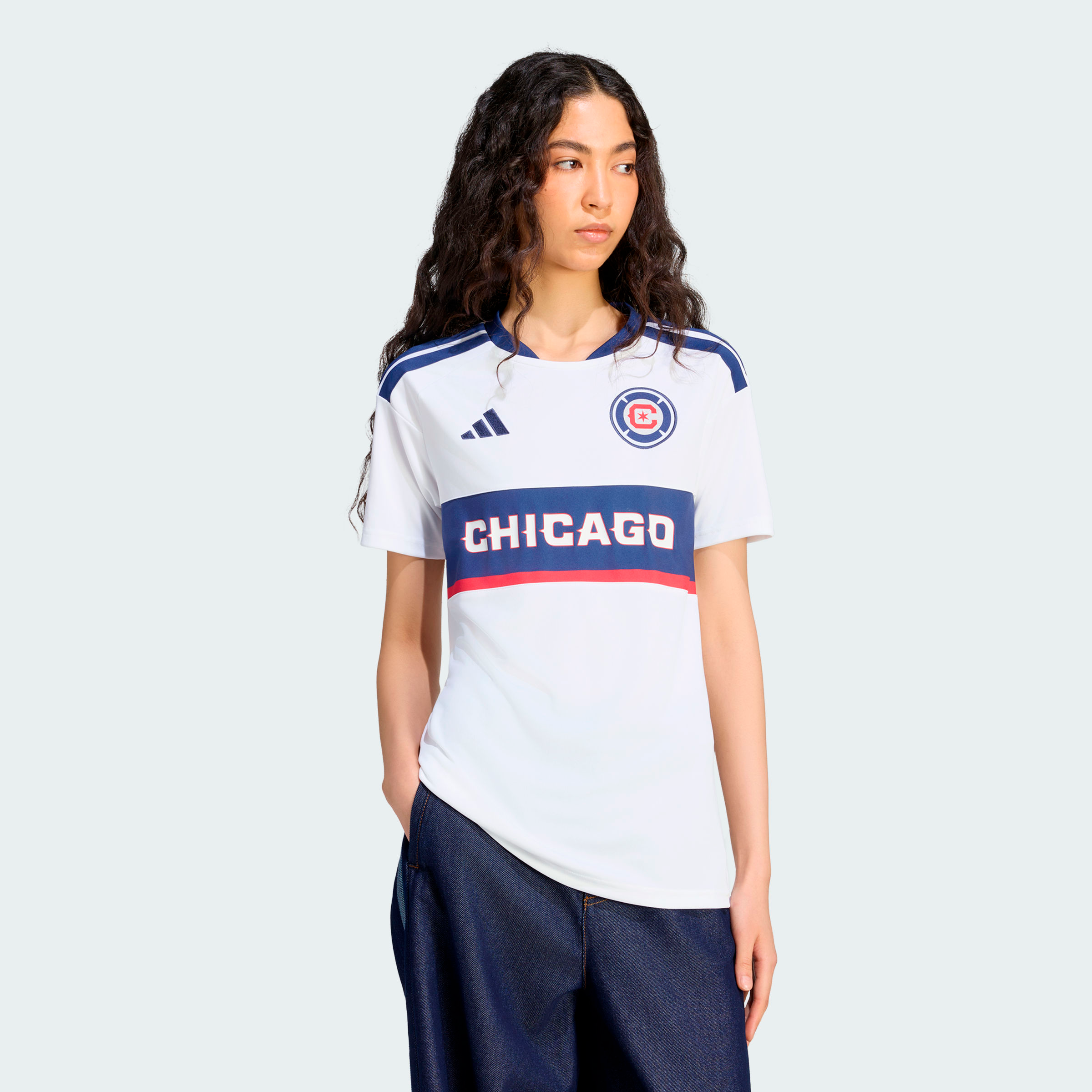 Women's adidas White Chicago Fire 2026 Archive Replica Jersey