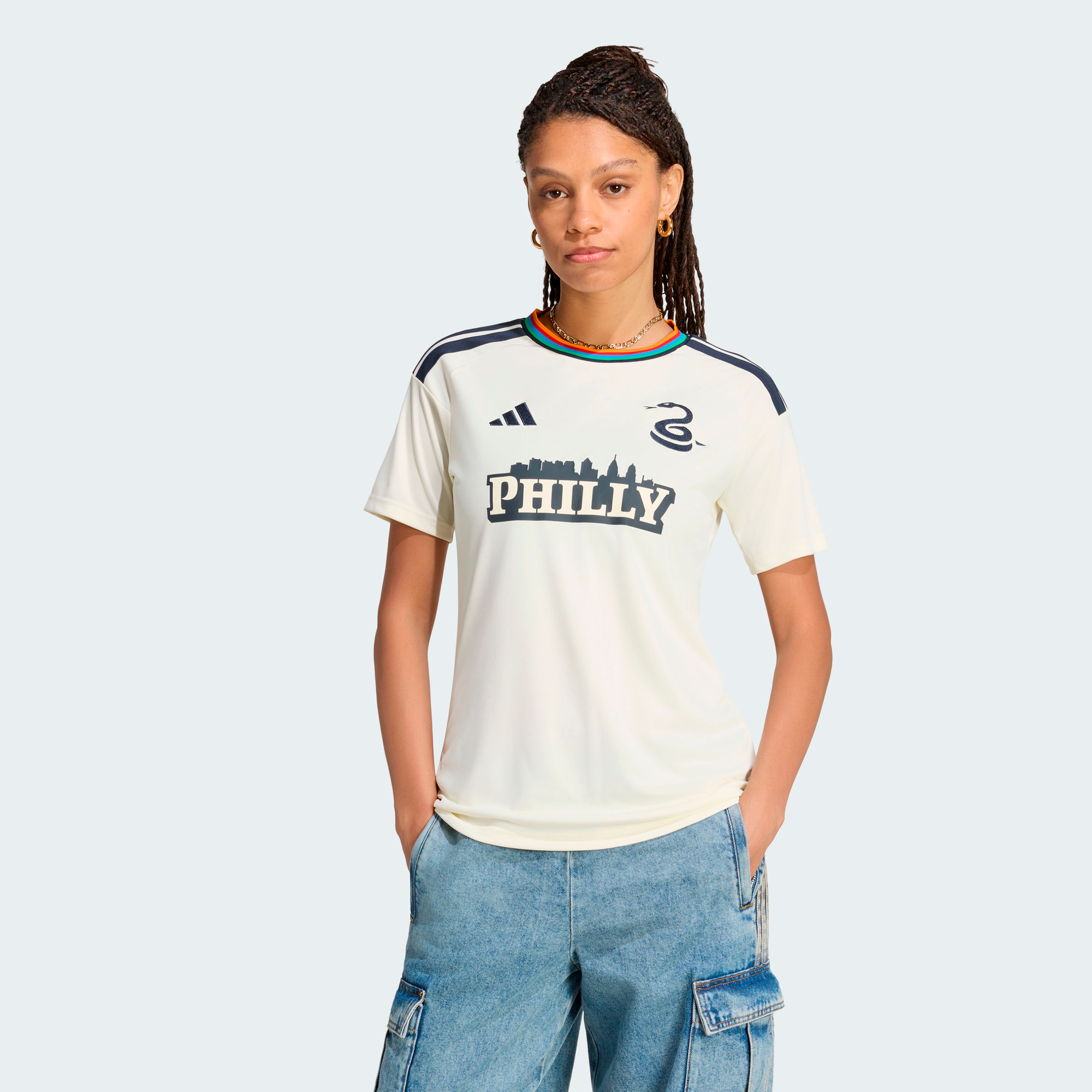 Women's adidas Tan Philadelphia Union 2026 Archive Replica Jersey
