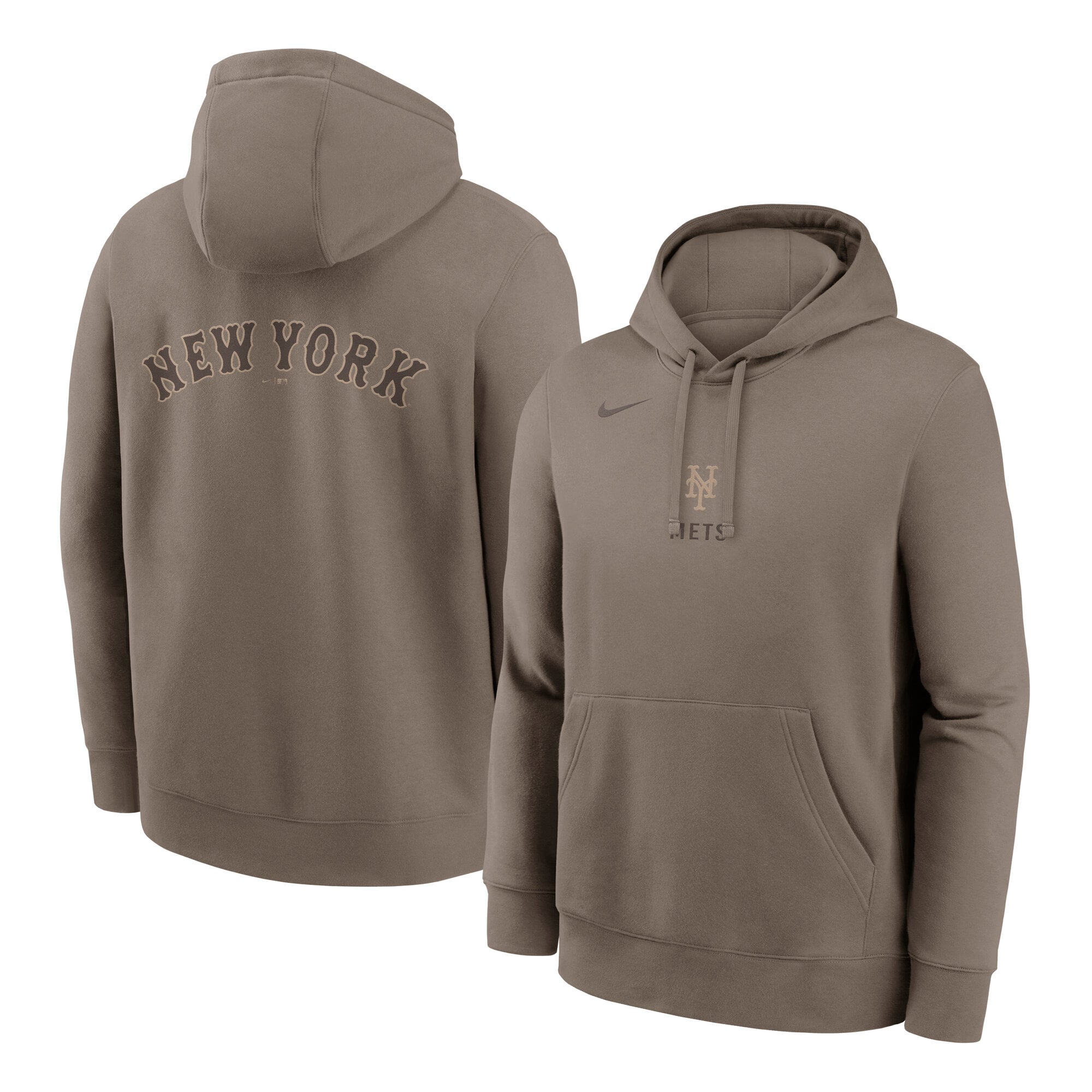 New York Mets Nike Fashion Club Hoodie- Mens