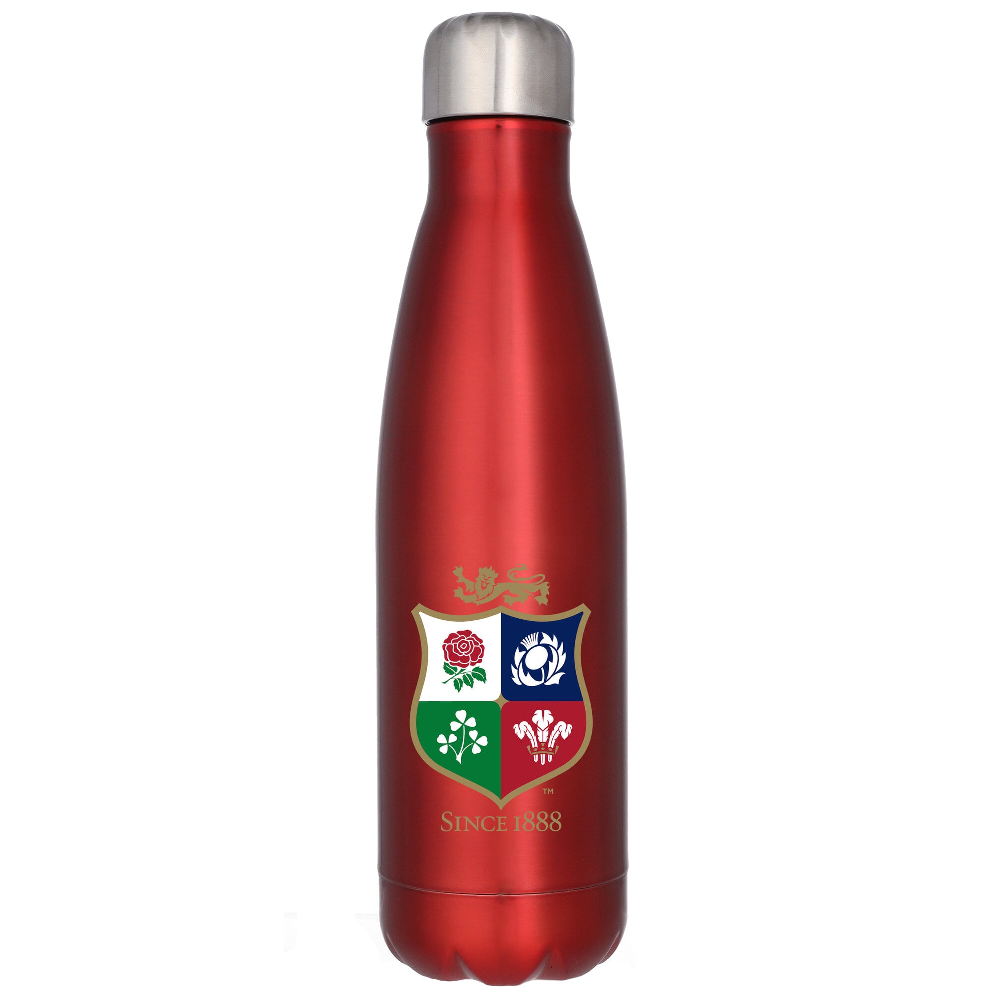 Borraccia in acciaio inossidabile British & Irish Lions - 500 ml - Rossa