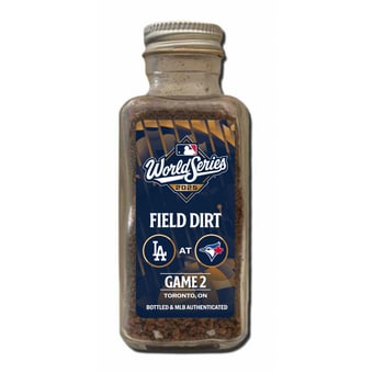 Los Angeles Dodgers vs. Toronto Blue Jays Game-Used Dirt Jar from Game 2 of the 2025 World Series