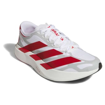 Unisex adidas  White Nebraska Huskers Adizero EVO SL EXO Sneakers