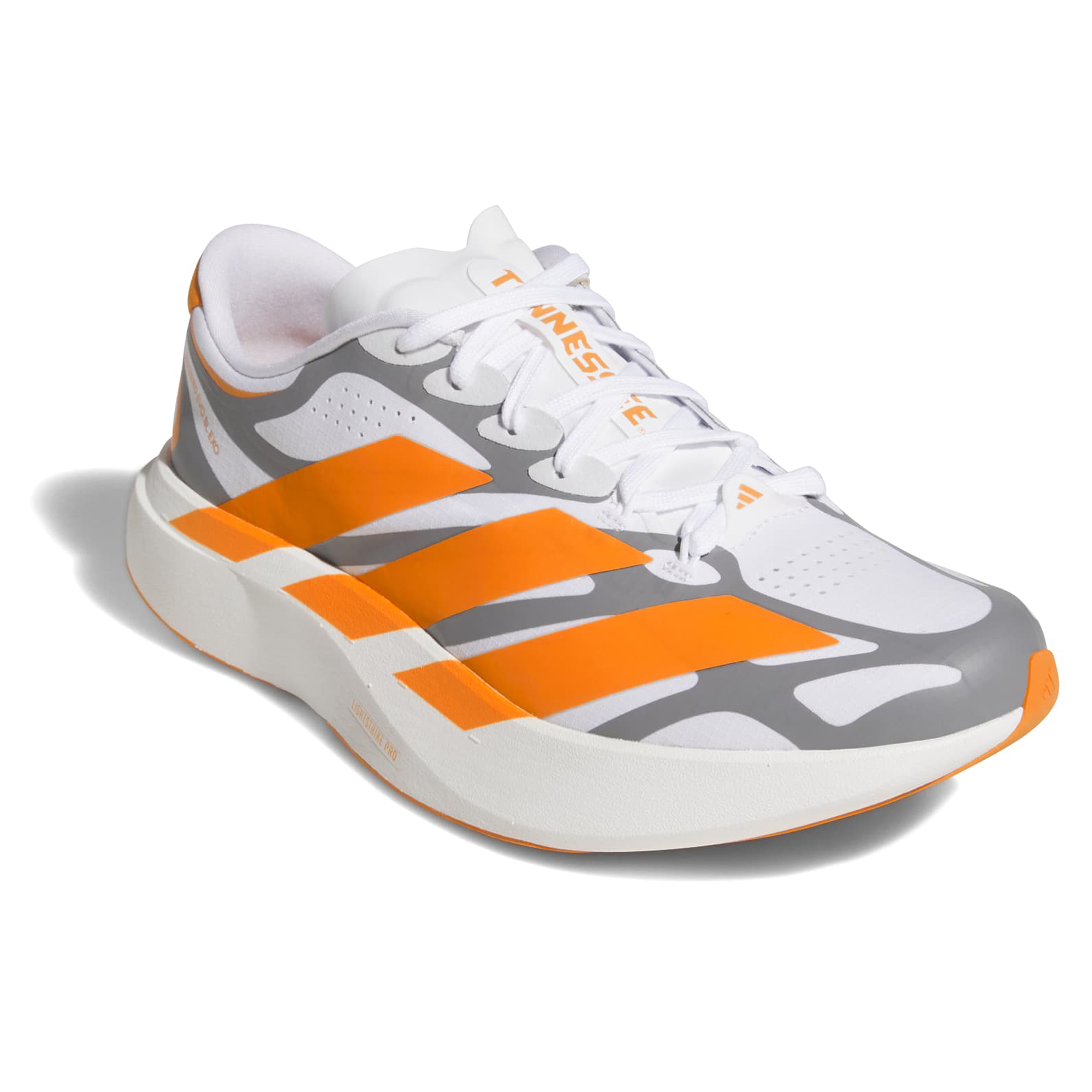 Unisex adidas  White Tennessee Volunteers Adizero EVO SL EXO Sneakers