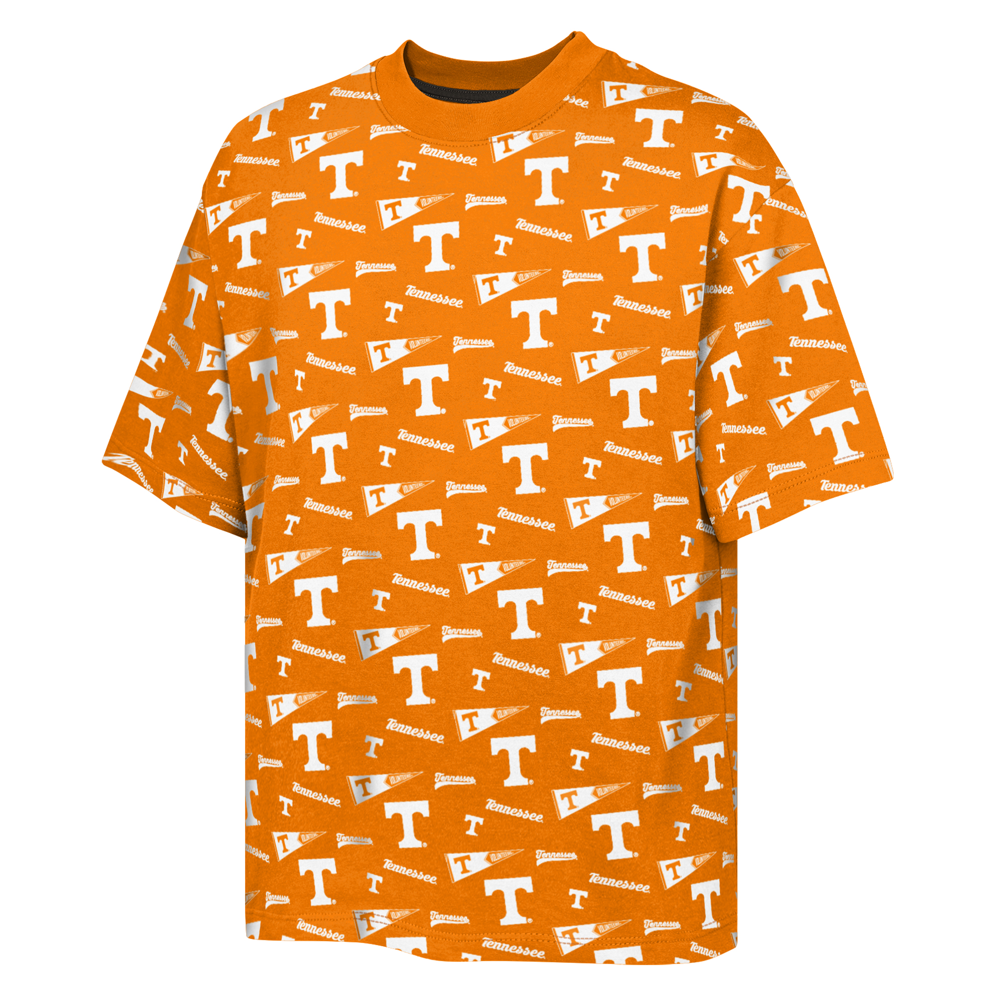 Youth Outerstuff Tennessee Orange Tennessee Volunteers Scramble All Over Print T-Shirt Youth Outerstuff Tennessee Orange Tennessee Volunteers Scramble All Over Print T-Shirt
