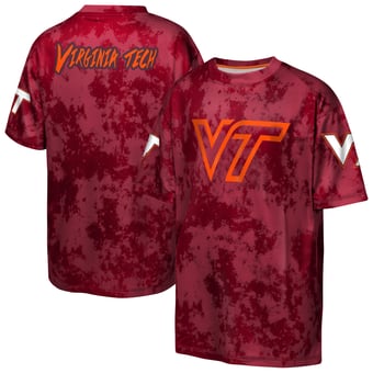 Youth Outerstuff  Maroon Virginia Tech Hokies Off-Side Sublimated T-Shirt