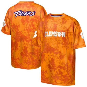 Youth Outerstuff  Orange Clemson Tigers Off-Side Sublimated T-Shirt