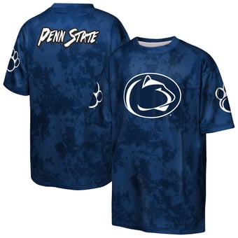 Youth Outerstuff  Navy Penn State Nittany Lions Off-Side Sublimated T-Shirt