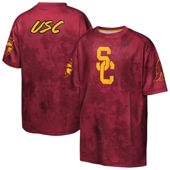 Youth Outerstuff  Cardinal USC Trojans Off-Side Sublimated T-Shirt
