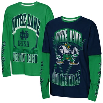 Youth Outerstuff  Navy Notre Dame Fighting Irish Combo T-Shirt Set