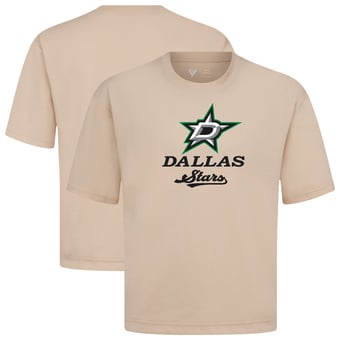 Men's Levelwear  Khaki Dallas Stars Team Surge Luxe Signature Knit T-Shirt