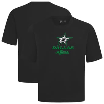 Men's Levelwear  Black Dallas Stars Team Surge Luxe Signature Knit T-Shirt