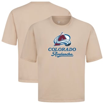 Men's Levelwear  Khaki Colorado Avalanche Team Surge Luxe Signature Knit T-Shirt