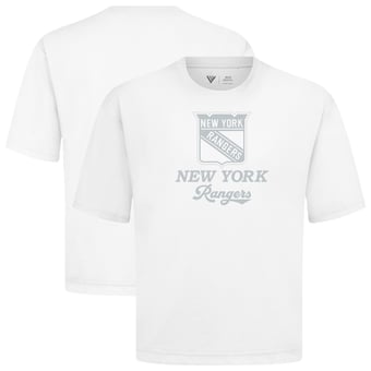 Men's Levelwear  White New York Rangers Shadow Surge Luxe Signature Knit T-Shirt