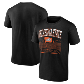 Men's Black Oklahoma State Cowboys Flag Plant T-Shirt