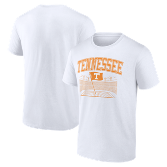 Men's White Tennessee Volunteers Flag Plant T-Shirt