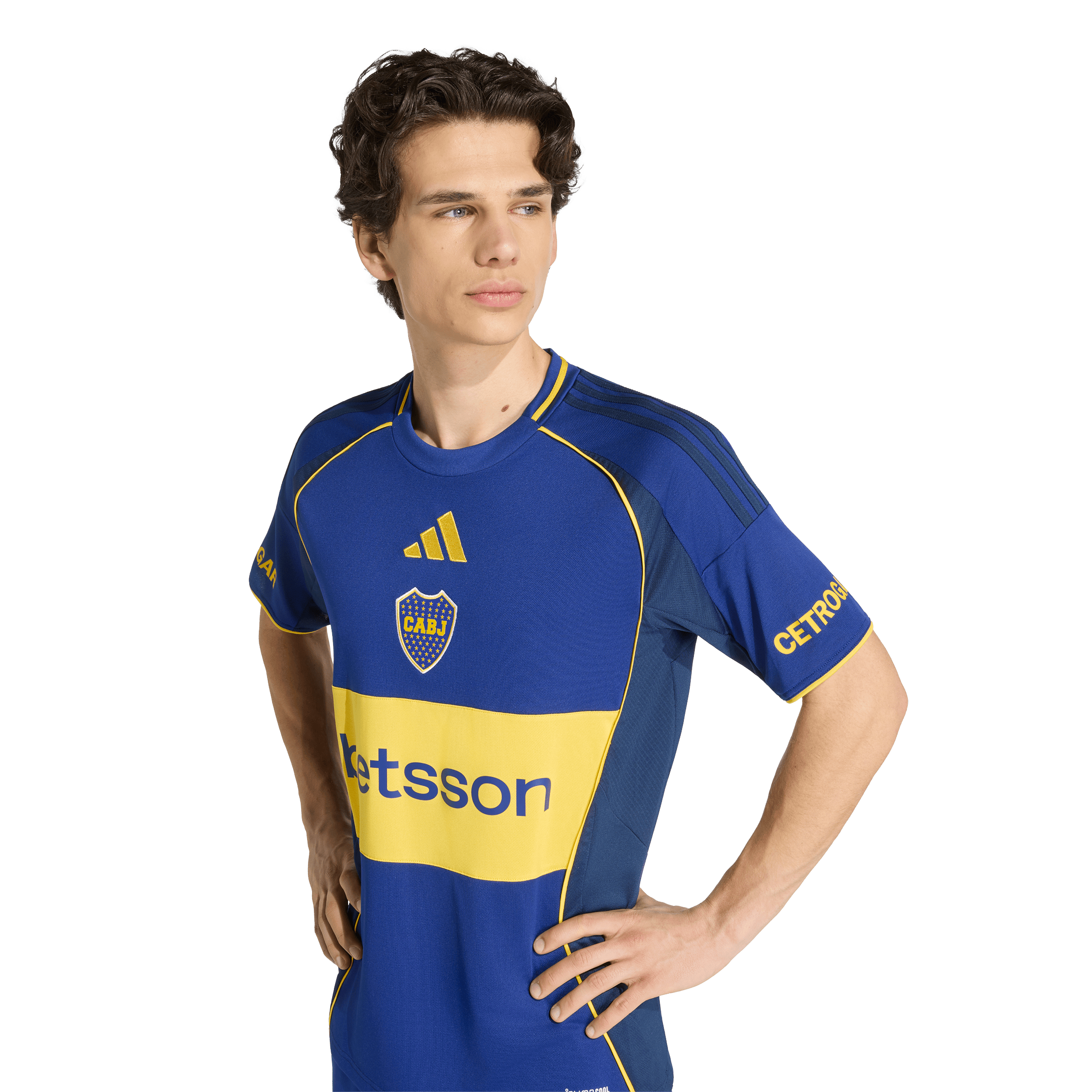 Men's adidas Blue Boca Juniors 2026/27 Replica Jersey
