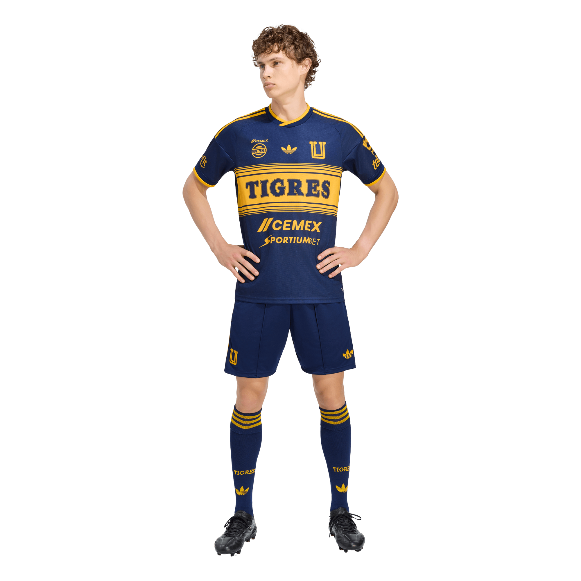 Men's adidas Navy Tigres UANL 2026/27 Away Replica Jersey