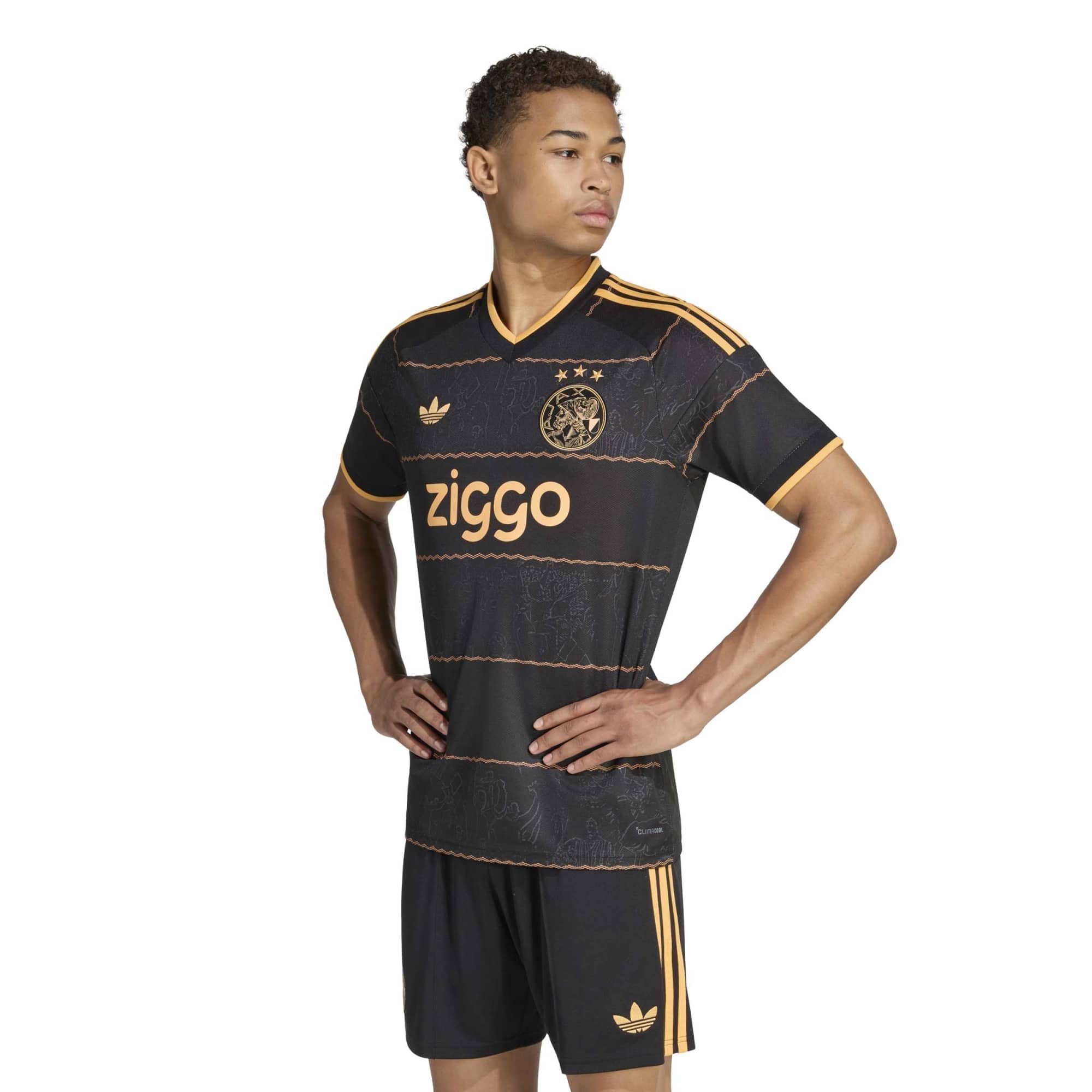 Men's adidas  Black Ajax 2026/27 Away Replica Jersey