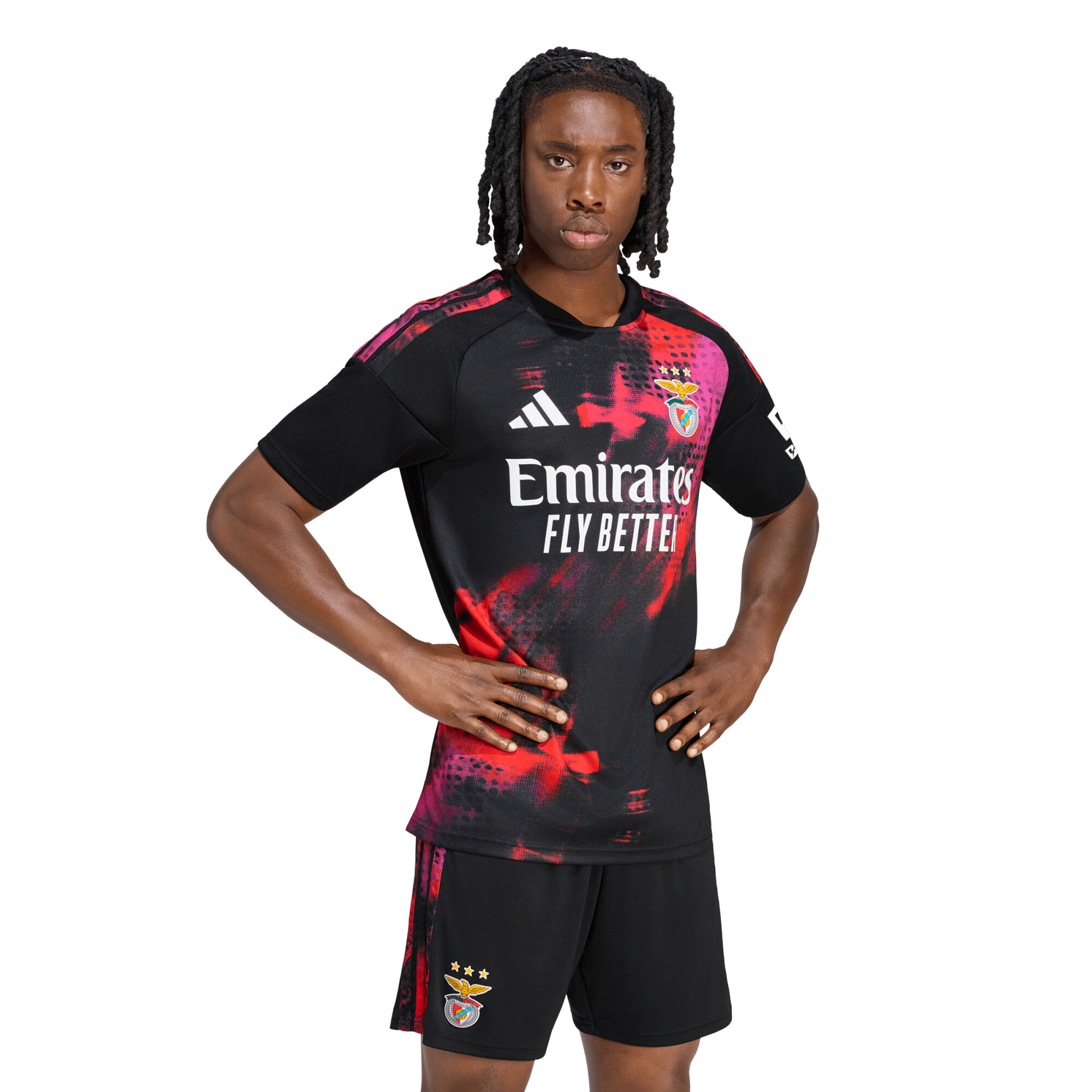 Men's adidas  Black Benfica 2026/27 Third Replica Jersey
