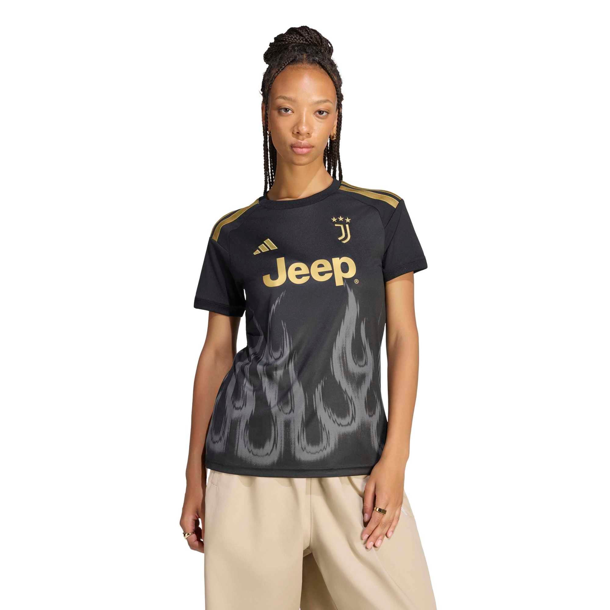 Women's adidas Black Juventus 2026/27 Third Replica Jersey