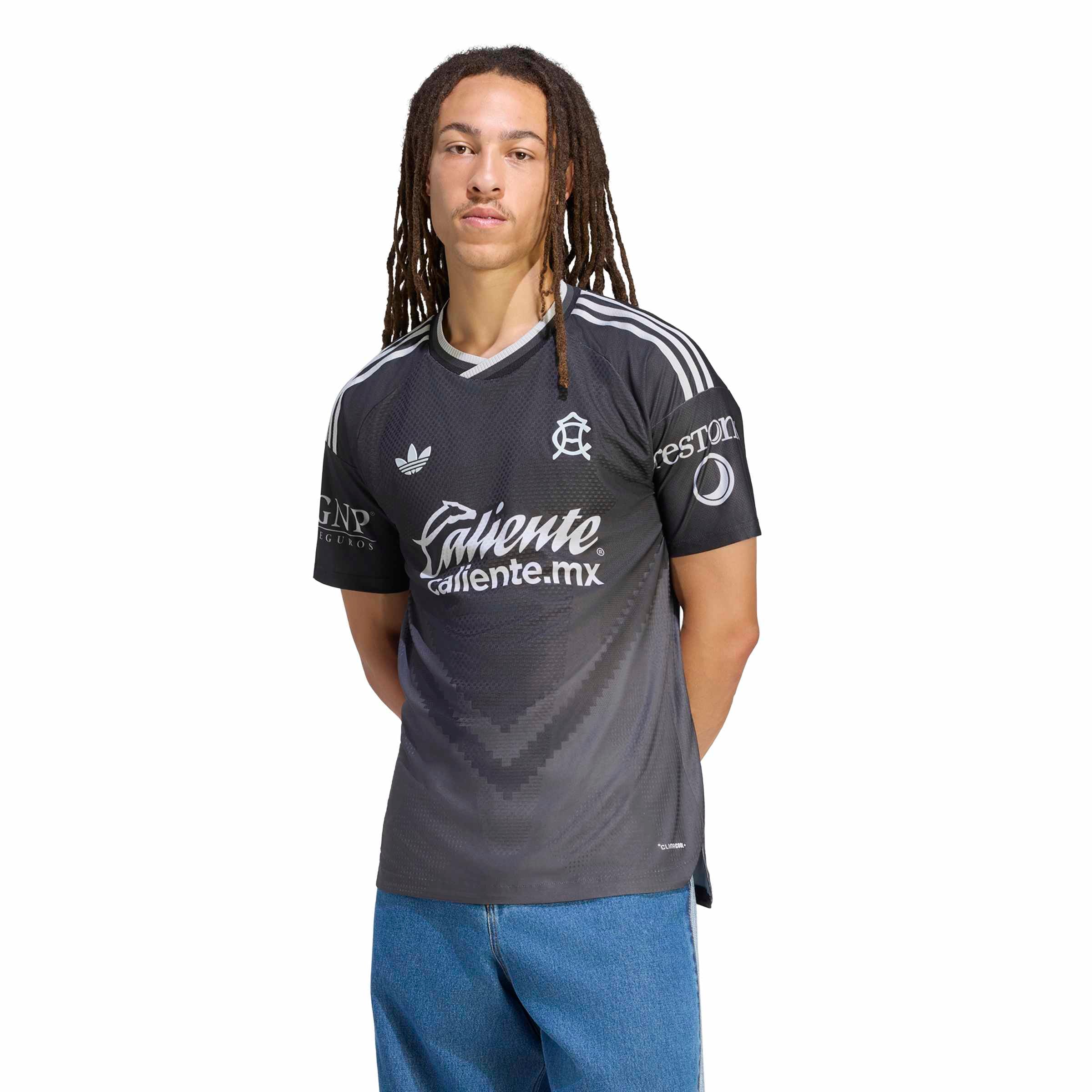 Men's adidas Black Club America 2026/27 Away On-Field Authentic Jersey