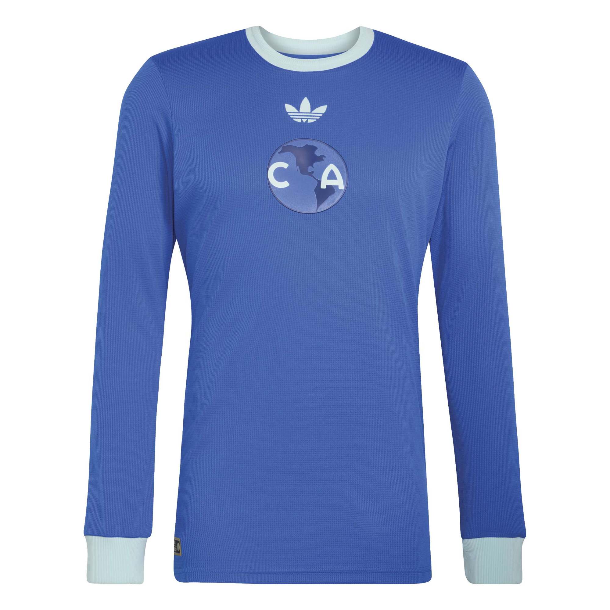 adidas Blue Club America 2026/27 110th Anniversary Goalkeeper Long Sleeve Jersey