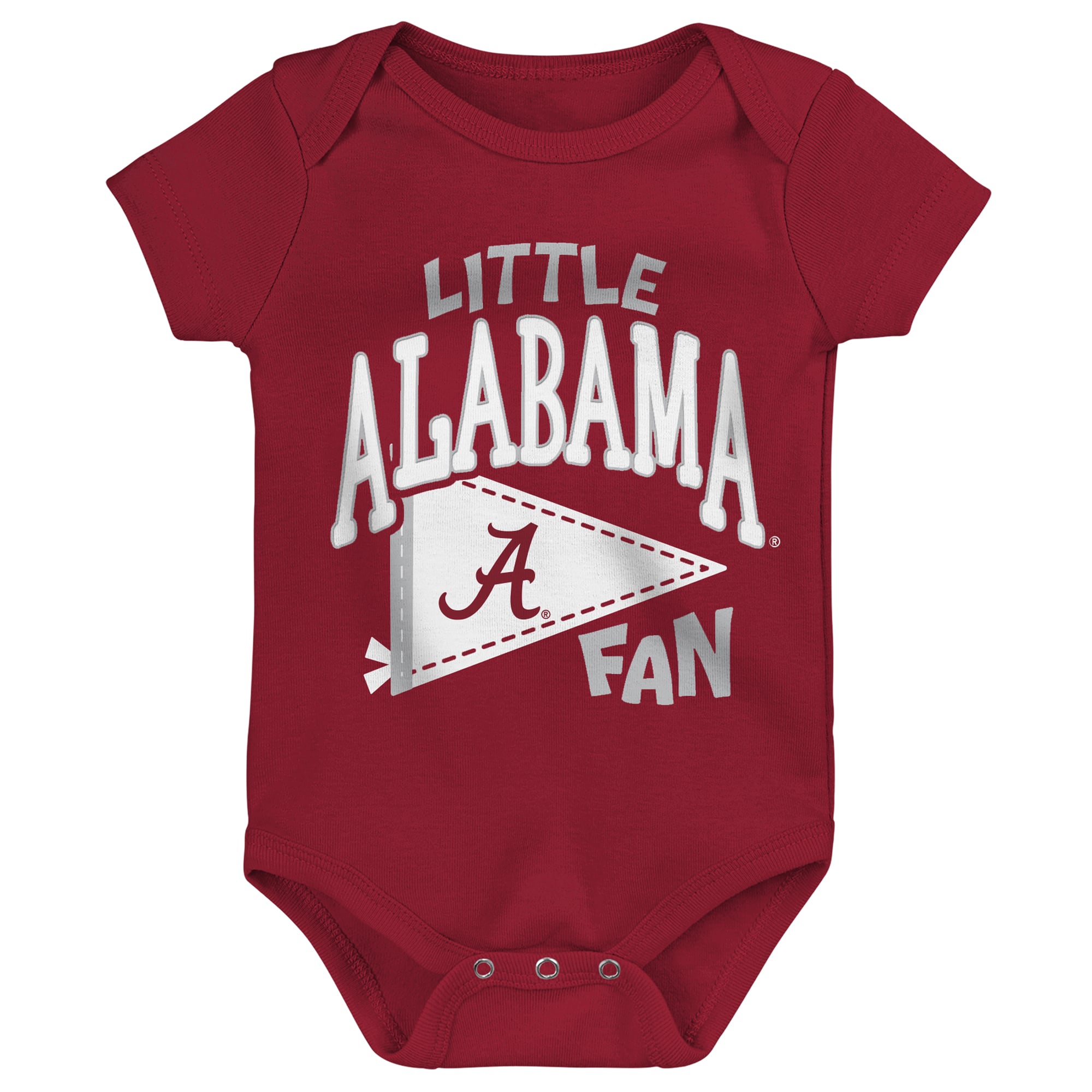 Newborn Outerstuff Crimson Alabama Crimson Tide Little Banner Bodysuit