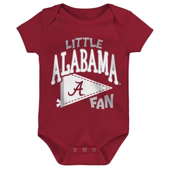 Newborn Outerstuff Crimson Alabama Crimson Tide Little Banner Bodysuit