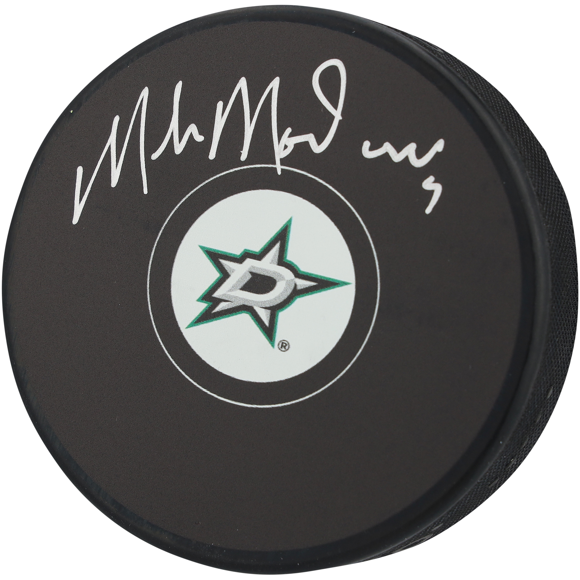 Mike Modano Dallas Stars Autographed Hockey Puck