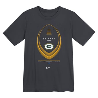 Preschool Nike Black Green Bay Packers Legend Icon T-Shirt