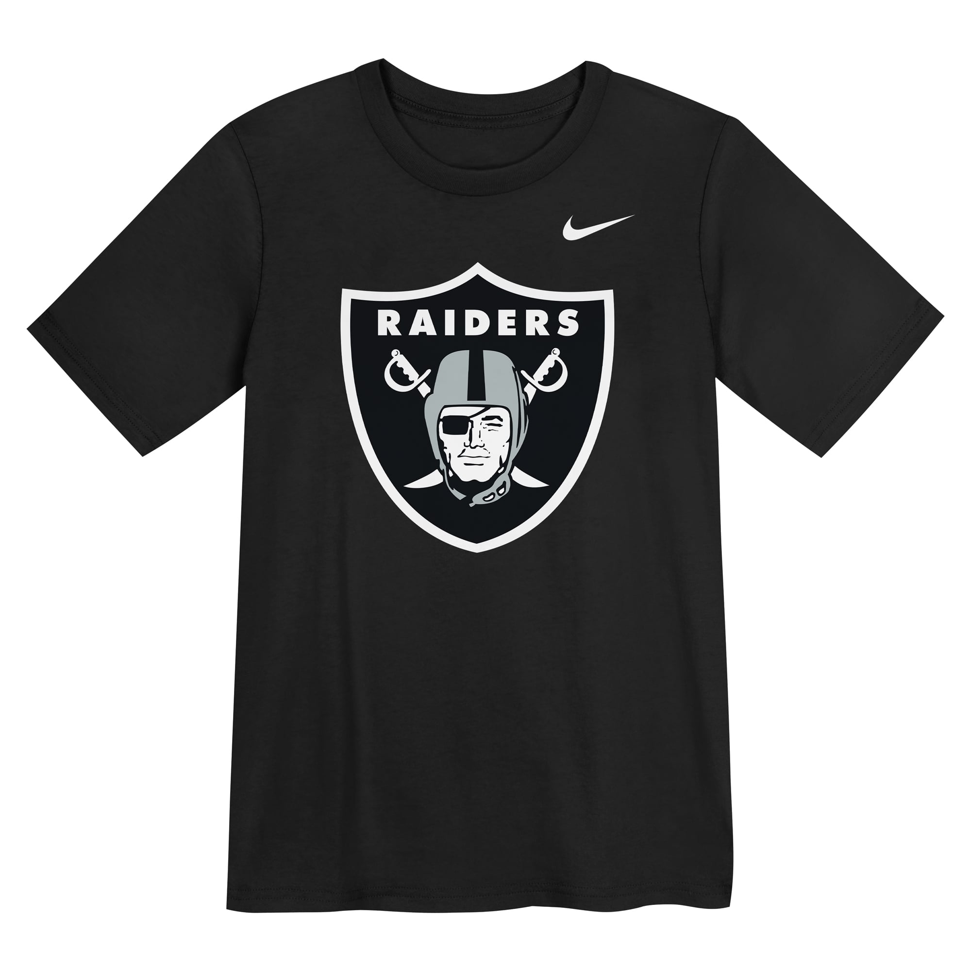 Preschool Nike Black Las Vegas Raiders Logo T-Shirt