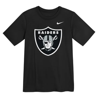 Preschool Nike Black Las Vegas Raiders Logo T-Shirt
